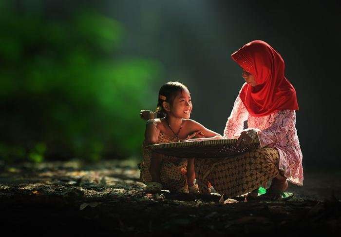 Яркие будни индонезийской деревни